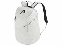 HEAD Unisex – Erwachsene Pro X Backpack Tennisrucksack, weiß/schwarz, 28L