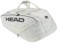 HEAD Unisex – Erwachsene Pro X Racquet Bag Tennistasche, weiß/schwarz, L