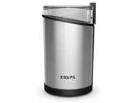 Krups Fast Touch GX204D Elektrische Kaffeemühle, Edelstahl, 200 W Leistung, 75