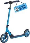 HUDORA Scooter Up 200 - Ger&auml;uscharmer Aluminium-Roller f&uuml;r bis zu 100kg -