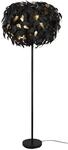 RL LIVE YOUR LIGHT Reality Leuchten Stehleuchte Leavy R40463032, Metall schwarz,