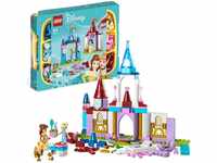 LEGO Disney Princess Kreative Schlösserbox, Spielzeug Schloss Spielset mit...