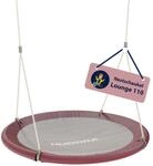 HUDORA Nestschaukel Lounge - H&ouml;henverstellbare H&auml;ngeschaukel mit 110cm Durchmesser