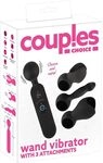 Couples Choice Vibrator, Schwarz, 21,5 cm