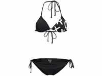 Roxy Beach Classics Tie Side - Triangle-Bikini-Set für Frauen Schwarz