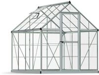 Canopia by Palram Gew&auml;chshaus klein Harmony 6x8 Treibhaus 247x185 cm Aluminium