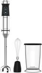 Cecotec Stabmixer Power TitanBlack 1500 XL Cream. 1500 W, CrossBlades...