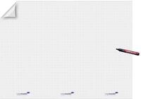 Legamaster Magic-Chart Flipchart Folie - statisch selbsthaftend - wei&szlig; -...