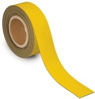 MAUL Magnetisches Markierband gelb beschriftbar f&uuml;r Lager Regal B&uuml;ro