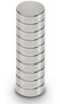 MAUL Neodym Magnet &Oslash; 15 x 5 mm (10er Pack) | Magnete f&uuml;r einen vielseitigen Einsatz