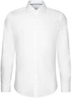Seidensticker Herren Business-Hemd - Slim Fit - B&uuml;gelfrei - Kent Kragen -...