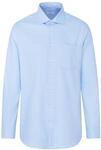 Seidensticker Herren Mens Regular Longsleeve Cotton Shirt, Blau(153690), 42 EU