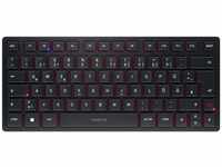 CHERRY KW 9200 MINI, Kompakte Multi-Device-Tastatur für bis zu 4 Geräte,...