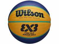 Wilson Basketball FIBA 3X3 Replica JUNIOR, Größe: 5, Gummi, Für den Innen-...