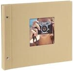 goldbuch 26 646 Schraubalbum Bella Vista Beige, Fotobuch 30 x 25 x 2 cm, Foto...