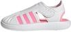 adidas Unisex Kinder Summer Closed Toe Water Sandals, Cloud White/Beam Pink/Clear