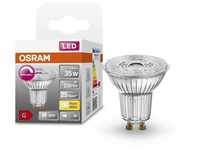 OSRAM Superstar Reflektorlampe für GU10-Sockel, klares Glas ,Warmweiß...