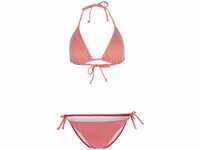 O'Neill Damen Capri BONDEY Bikini, 33026 Red Simple Stripe, 38/M