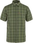 Fj&auml;llr&auml;ven Herren &Ouml;vik Lite SS Hemd, Green/Dark Navy, L