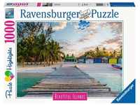 Ravensburger Puzzle Beautiful Islands 16912 - Karibische Insel - 1000 Teile...