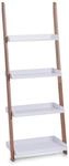 Zeller 18632 Leiter-Regal mit 4 B&ouml;den, Bamboo/Mitteldichte Holzfaserplatte...