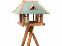 Vogelhaus Grünfink mit Ständer Maße: 51x36x37 cm, Kiefer FSC 100%