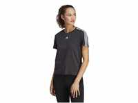 Adidas Damen T-Shirt (Short Sleeve) Tr-Es 3S T, Black/White, IC5039, XS
