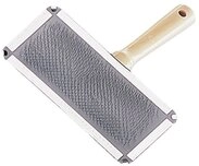 Nobby Nature Line Rupfb&uuml;rste gro&szlig;; 11,5 x 5,5 cm, Holzgriff