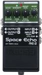 BOSS RE-2 Space Echo | Tape Echo Delay Reverb Effektpedal | Moderne, kompakte