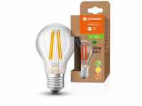 LEDVANCE LED Stromsparlampe, Filament Birne mit E27 Sockel, Warmweiß (3000K),...