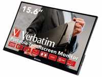 Verbatim PMT-15, Portable Touchscreen Monitor, mobiler 15,6" Full HD Bildschirm für
