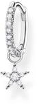 Thomas Sabo Einzel Creole mit Stern Anh&auml;nger 925 Sterling Silber CR707-051-14