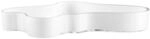 Iittala Schale Aalto 50 x 380 mm Wei&szlig; aus Glas