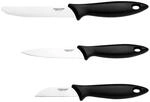 Fiskars Gem&uuml;semesser-Set, 3-teilig, Sch&auml;lmesser, Gem&uuml;semesser, Tomatenmesser,