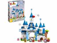 LEGO DUPLO Disney 3-in-1-Zauberschloss, BAU-Spielzeug mit Micky Maus, Minnie,...