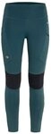 Fj&auml;llr&auml;ven Damen Abisko Trekking Tights Hd W Pants, Bergblau, S EU