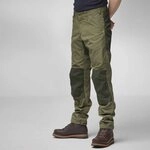Fj&auml;llr&auml;ven Herren Greenland Trail Hose, Laurel Green/Deep Forest, 46/R