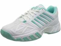 Dunlop K-SWISS Damen Bigshot Light 3 Sneaker, White Aruba Blue, 37,5 EU