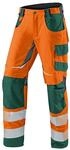 K&Uuml;BLER Workwear | K&Uuml;BLER REFLECTIQ Sommerhose PSA 2 | warnorange/moosgr&uuml;n 