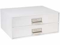 Bigso Box of Sweden BIRGER Schubladenbox für Dokumente und Bürobedarf –