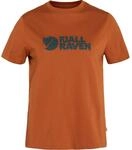 Fj&auml;llr&auml;ven Damen Logo T-Shirt, Terracotta Brown, L