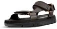 Camper, Oruga Sandal, Men Sandal, Dark Brown, 41, (EU)
