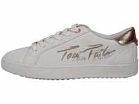 TOM TAILOR Damen 5394709 Sneaker, White Rose Gold, 38 EU