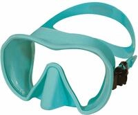 BEUCHAT Maxlux S Tauchmaske - Schnorchelmaske - Apnoe - Unterwasserjagen, Ice Blue,