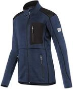 K&Uuml;BLER Workwear | Arbeitsstrickjacke Damen | dunkelblau/schwarz | Gr&ouml;&szlig;e XS