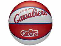 Wilson Mini-Basketball TEAM RETRO, CLEVELAND CAVALIERS, Outdoor, Gummi,...