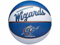 Wilson Mini-Basketball TEAM RETRO, WASHINGTON WIZARDS, Outdoor, Gummi, Größe:...