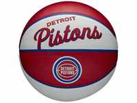 Wilson Mini-Basketball TEAM RETRO, DETROIT PISTONS, Outdoor, Gummi, Größe:...