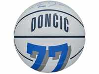 Wilson Basketball, NBA Player Icon Mini, Luka Doncic, Dallas Mavericks, Outdoor...