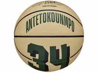 Wilson Basketball, NBA Player Icon Mini, Giannis Antetokounmpo, Milwaukee Bucks,